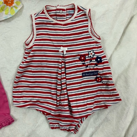 🔥3/$15🔥Girls 6-9 Months Spring Summer Bundle 7 Pieces - Picture 4 of 8